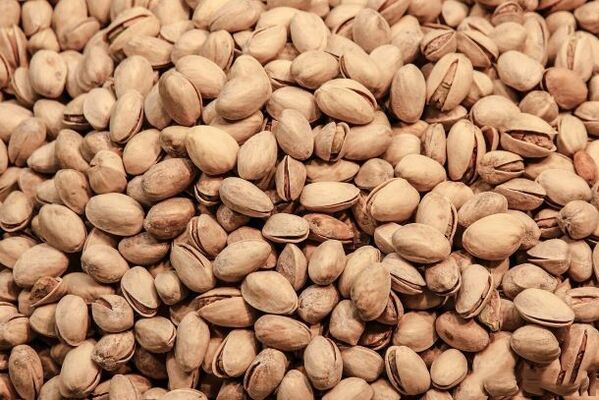 pistachos por potencia